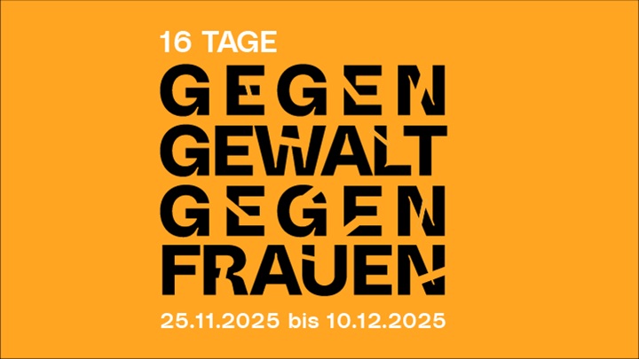 16 Tage gegen Gewalt gegen Frauen; Grafik: Frauenbüro Linz