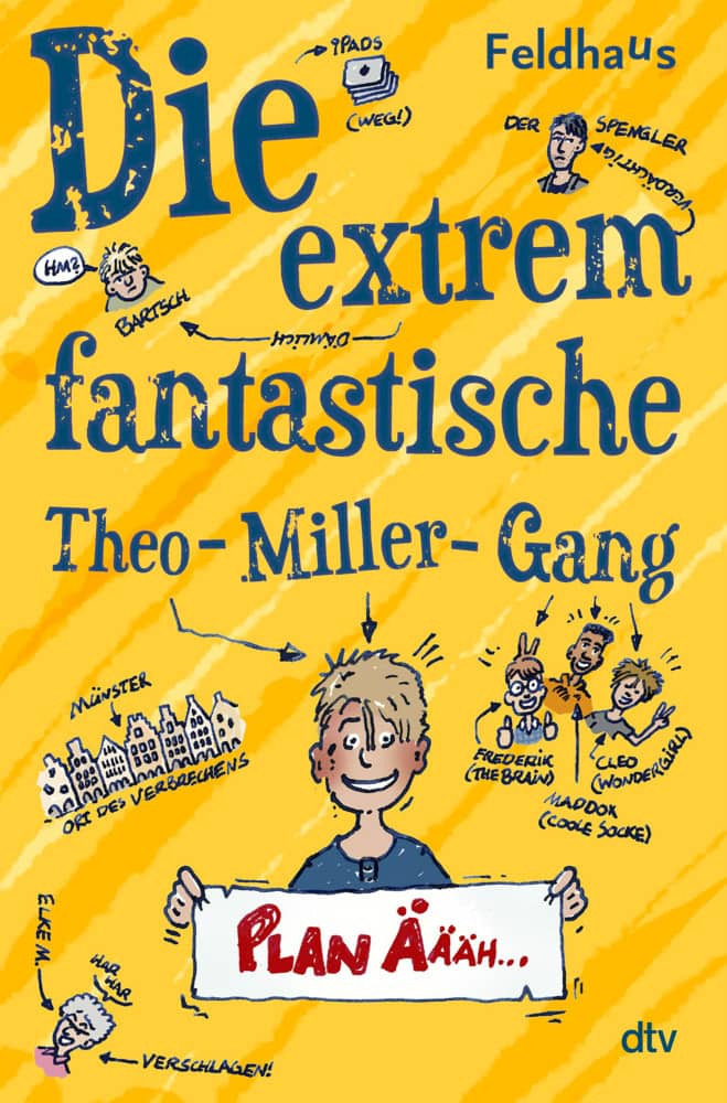 Buchcoer Die extrem fantastische Theo-Miller-Gang