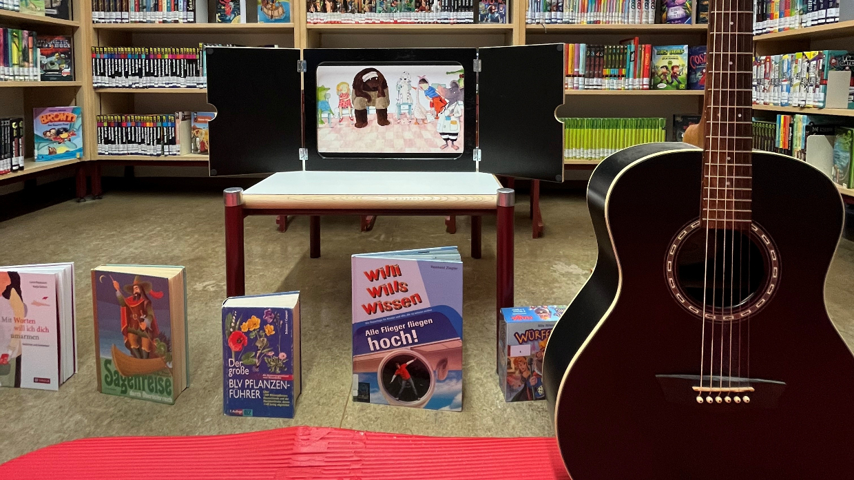 Kamishibai in der Stadtbibliothek Ebelsberg