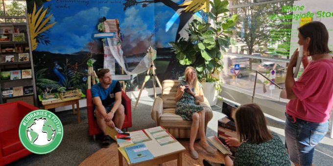Das KlimaEck der Stadtbibliothek
