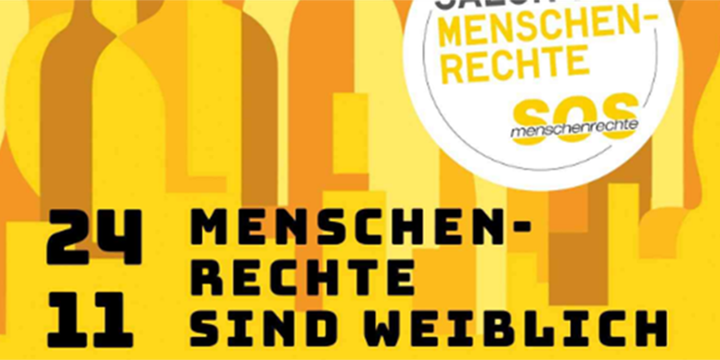 Salon für Menschenrechte; Grafik: SOS Menschenrechte