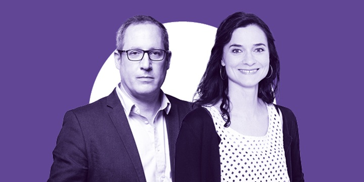Vortragende Hanna Stepanik und Martin Wassermair; Foto: Privat