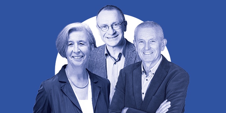 Robert Eiter, Walter Ötsch und Sieglinde Rosenberger