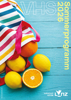 Titelbild des VHS Sommerprogramms 2026 Foto: shutterstock / Zhur_Sa