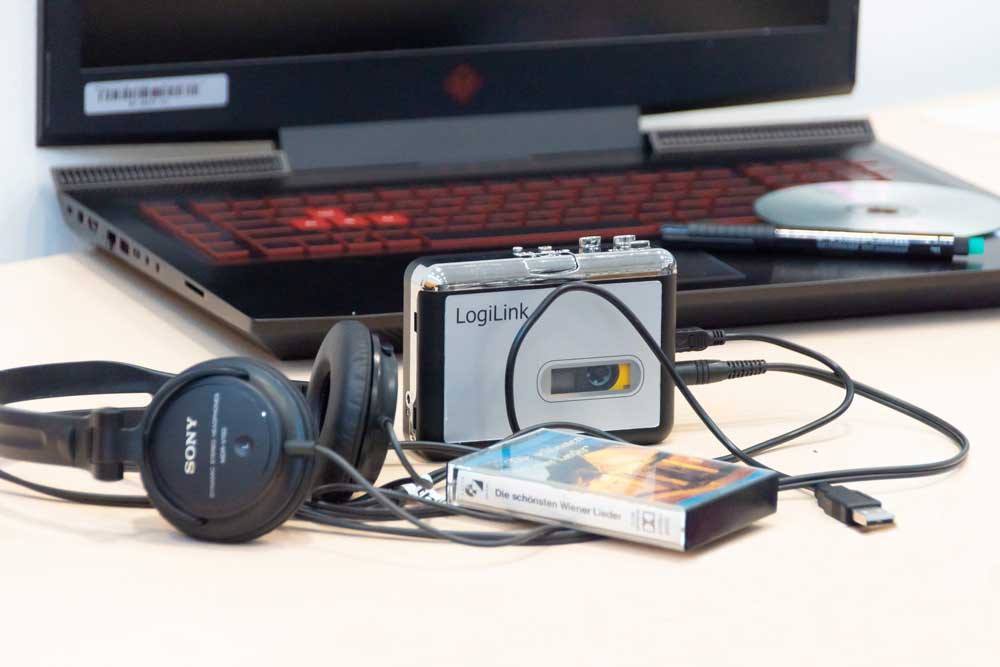 Stadtbibliothek Linz | Hanna Kolbe Kassetten digitalisieren