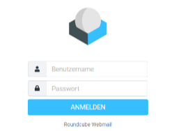 Anmeldemaske Webmail Public Space Server